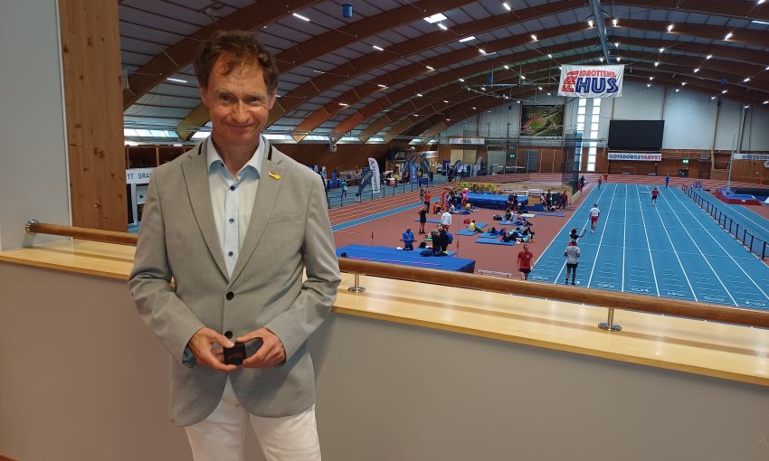 Franz Kropik von World Masters Athletics geehrt